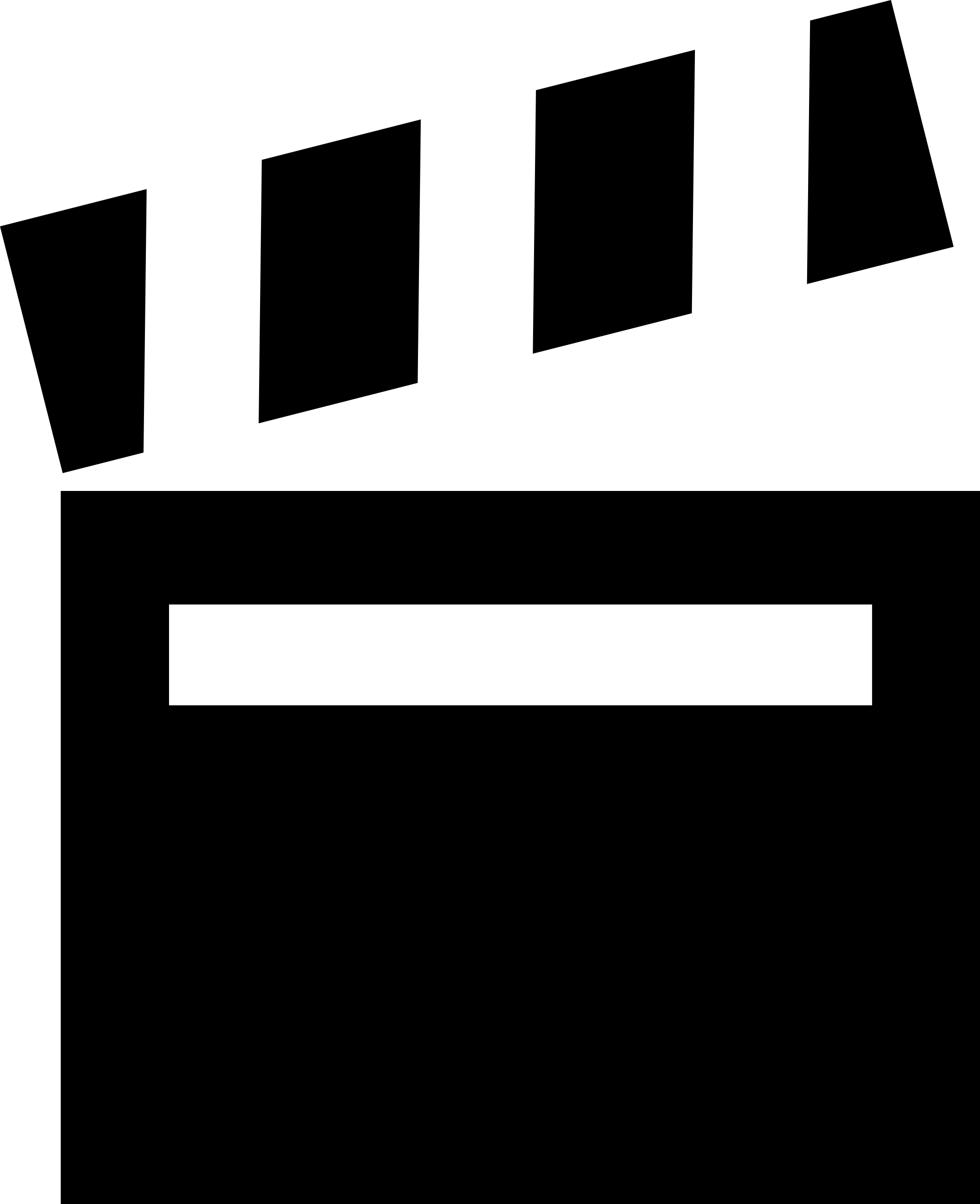 Cinema Clapperboard Silhouette Cutting Svg Files Free Vectors